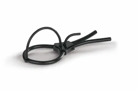 Mystim Pure Pete Corona Strap Adjustable Electro System Black