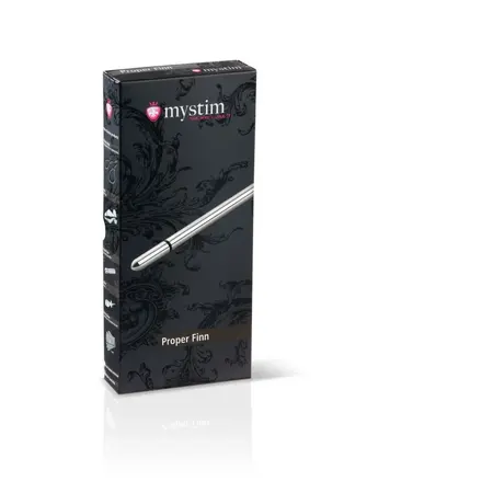 Mystim Thin Finn Urethral Probe 25cm Medical Aluminium 8mm