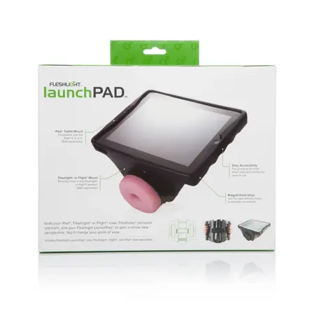 Fleshlight LaunchPAD Tablet Mount for iPad 2/3/4 - Adjustable Grip System