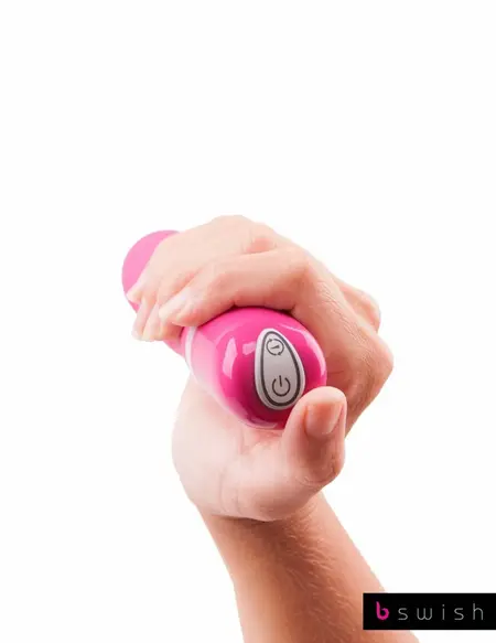 B Swish Bdesired Deluxe Pearl Intimate Massager Rose 6-Function Silicone