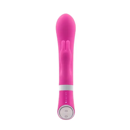B Swish Bwild Deluxe Bunny Silicone Intimate Machine Raspberry 15.2 cm