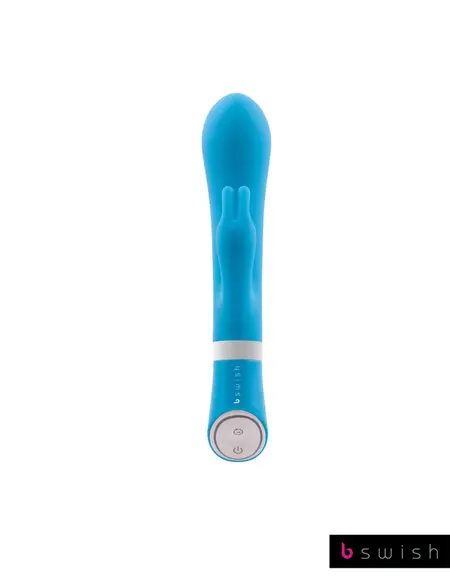 B Swish Bwild Deluxe Bunny Blue Lagoon Dual Motor Silicone Massager
