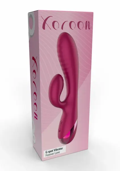 Xocoon Forever Love Vibrator Flexible Dual-Action Silicone Pink