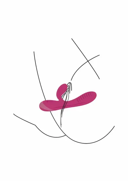 Xocoon Forever Love Vibrator Flexible Dual-Action Silicone Pink