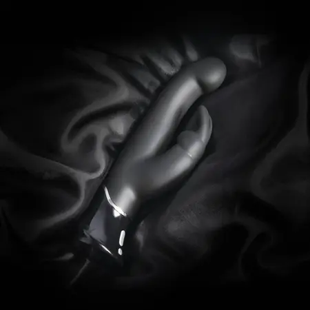 Fifty Shades of Grey Greedy Girl Silicone Dual Motor Intimate Device Black