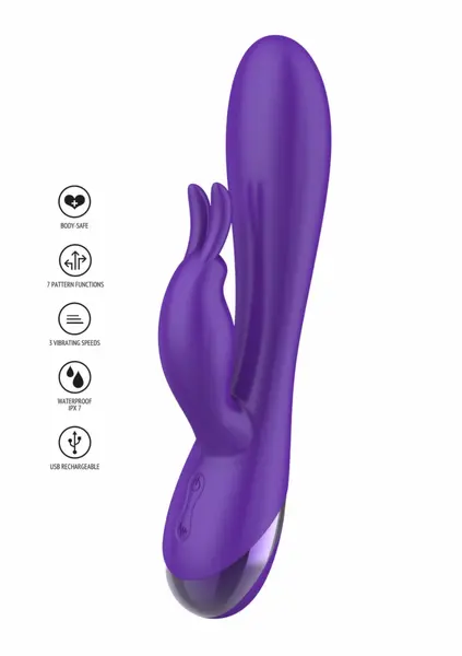 Xocoon Unlimited Love Flexible Dual-Action Silicone Vibrator Pink