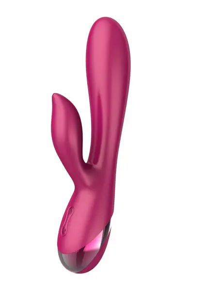 Xocoon Endless Love Vibrator Flexible Dual Motor Silicone Pink