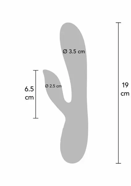 Xocoon Endless Love Vibrator Flexible Dual Motor Silicone Pink