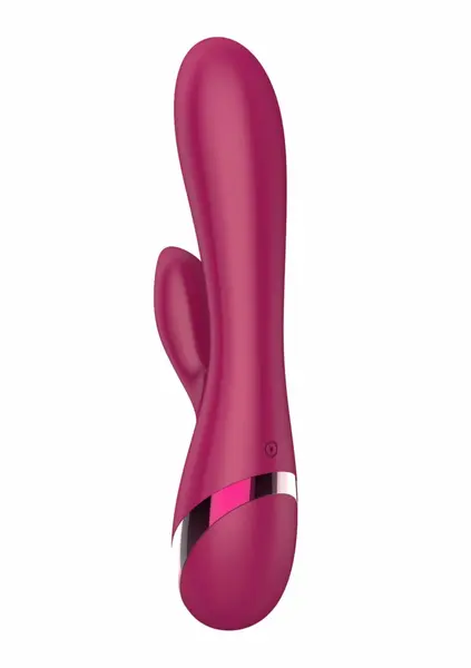 Xocoon Endless Love Vibrator Flexible Dual Motor Silicone Pink