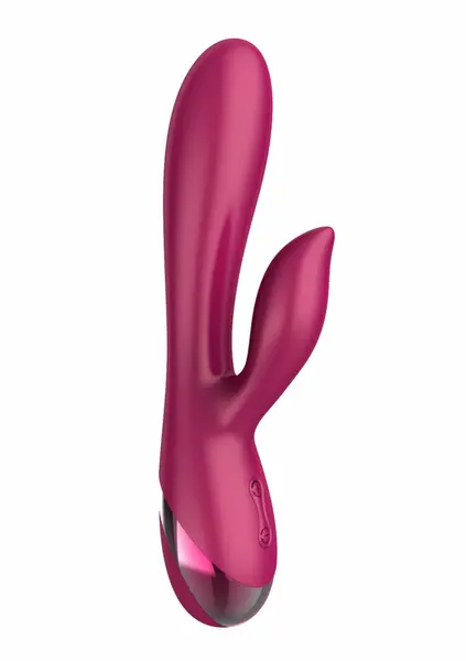 Xocoon Endless Love Vibrator Flexible Dual Motor Silicone Pink