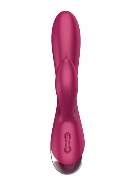 Xocoon Endless Love Vibrator Flexible Dual Motor Silicone Pink