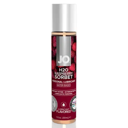 System JO H2O Intimate Gel Raspberry Sorbet 30 ml Water-Based Vegan