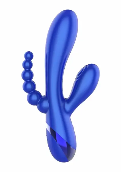 Xocoon Triple Love Vibrator Multi-Function Silicone System, Purple