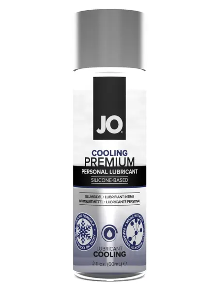 System JO Premium Silicone Lubricant Cool 60ml - Long-Lasting, Waterproof
