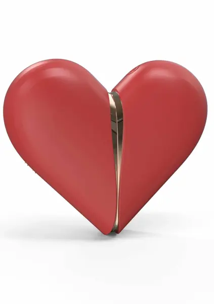 XOCOON Heartbreaker 2-in-1 Stimulator Pink Silicone Dual System