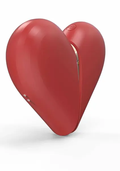 XOCOON Heartbreaker 2-in-1 Stimulator Pink Silicone Dual System