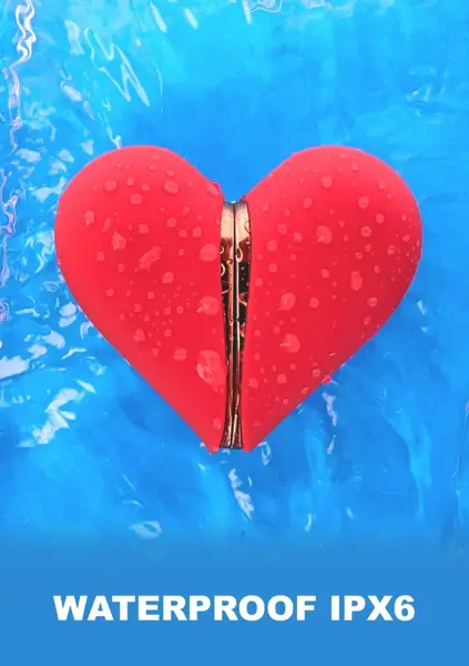 XOCOON Heartbreaker 2-in-1 Stimulator Pink Silicone Dual System