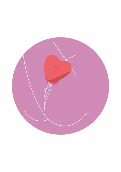 Heartbeat Pulsating Stimulator - Dual-Action Vibrating System, Pink