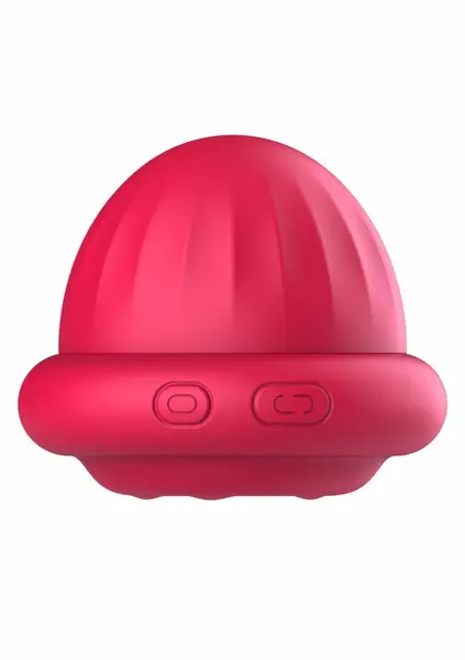 Pearl Pulse Duo Stimulator Rotating & Vibrating, USB, Silicone, Pink