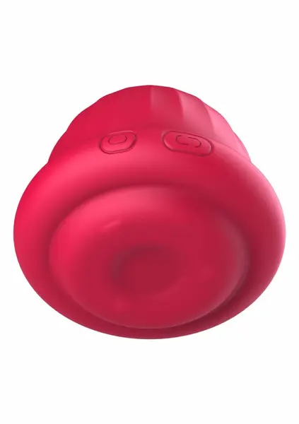 Pearl Pulse Duo Stimulator Rotating & Vibrating, USB, Silicone, Pink