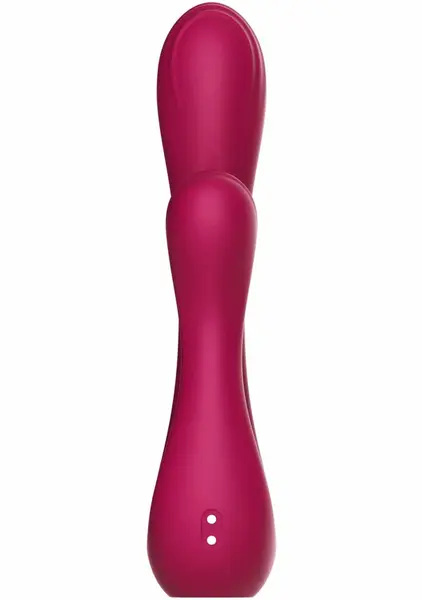 Xocoon Sync Sensation Vibrator Dual Motor Flexible Silicone Pink