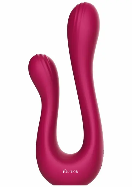 Xocoon Sync Sensation Vibrator Dual Motor Flexible Silicone Pink