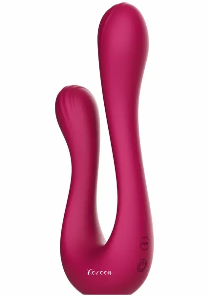 Xocoon Sync Sensation Vibrator Dual Motor Flexible Silicone Pink