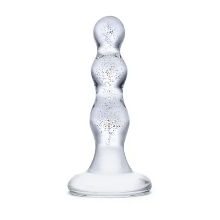 Glas Triple Play Glass Pleasure Model Spiral Design 10cm