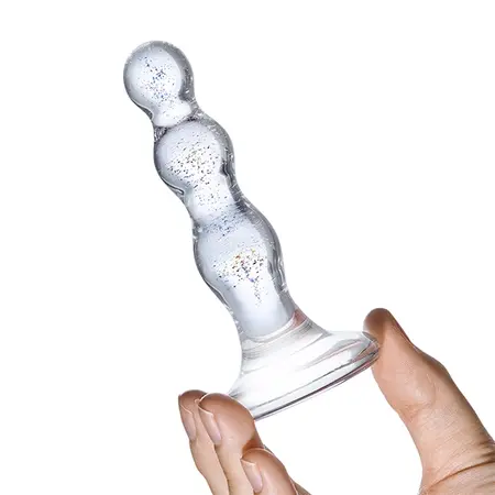 Glas Triple Play Glass Pleasure Model Spiral Design 10cm