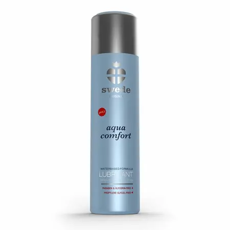Swede Aqua Comfort 120 ml Water-Based Intimate Lubricant, pH 4.5, Paraben-Free