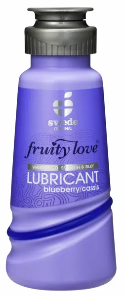 Swede Fruity Love Blueberry & Cassis Lubricant 100ml - Natural Formula