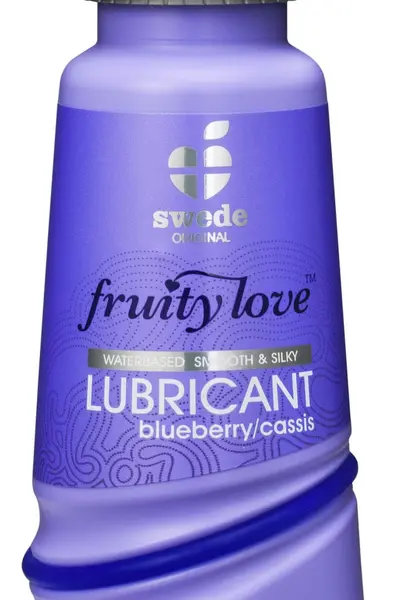 Swede Fruity Love Blueberry & Cassis Lubricant 100ml - Natural Formula