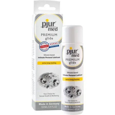 Pjur MED Premium Glide Silicone Lubricant 100ml - Sensitive Skin Formula
