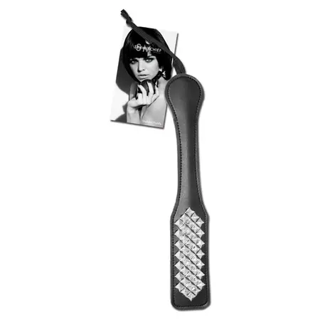 Sportsheets S&M Studded Paddle Vinyl-Metal 31.8cm Dual-Sided Accessory