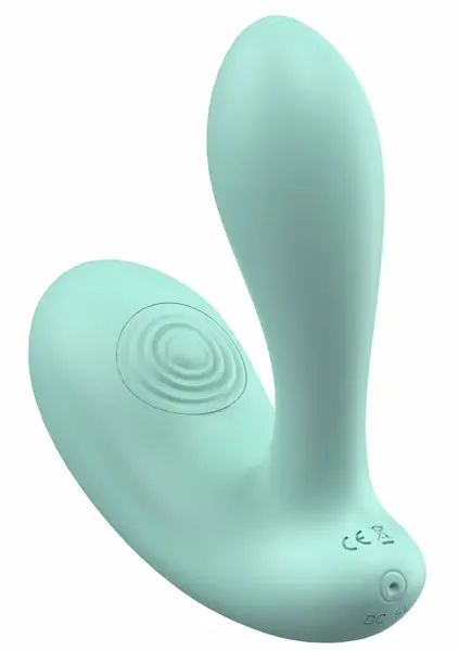 Xocoon DuoVibe II Tapping Vibrator - Dual-Action Silicone Model, Pink