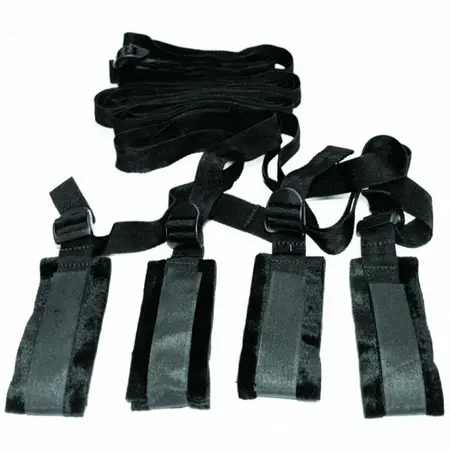 Sportsheets S&M Bed Restraint System Adjustable 152cm Black