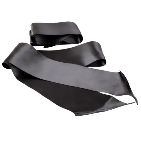Sportsheets S&M Silky Sash Restraints Black 122x10 cm Multipurpose Set