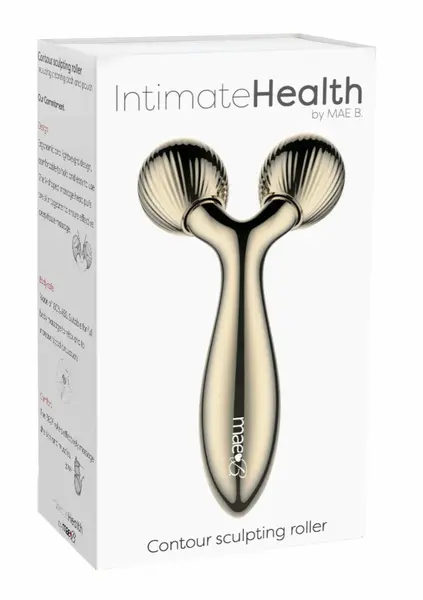 Mae B. Contour Sculpting Roller V-Shaped Massager, Ergonomic ABS Design