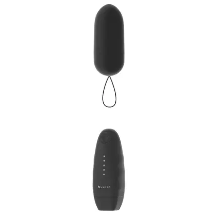 B Swish bnaughty Classic Unleashed Remote Bullet Black 5 Modes