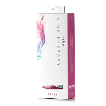 Vibe Therapy Bliss Pink Silicone Intimate Machine 26cm Waterproof 7 Modes