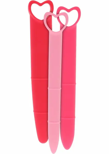 Silicone Vaginal Dilators Set 3pcs - Soft Medical-Grade System