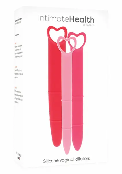 Silicone Vaginal Dilators Set 3pcs - Soft Medical-Grade System