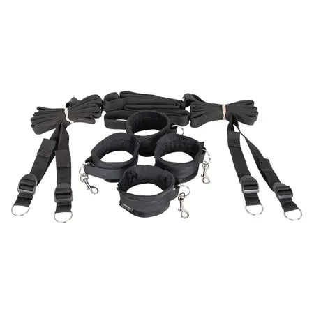 Sportsheets Under the Bed Adjustable Restraint System - Universal Fit, Black