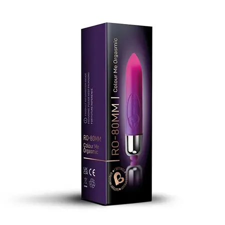 Rocks-Off RO-80mm 7-Speed Colour Changing Bullet Vibrator, 80mm