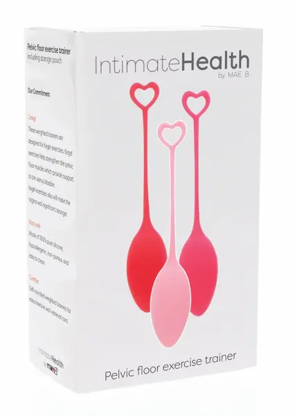 Pelvic Floor Exercise Trainer Set - Weighted Kegel System, 8713221823267