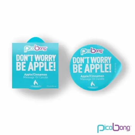 Picobong Massage Oil Candle Apple & Cinnamon 15ml - Aromatic Wax