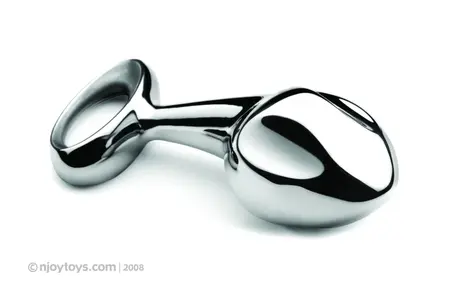 njoy Pure Plug 2.0 Stainless Steel Intimate Accessory Large 8.9cm