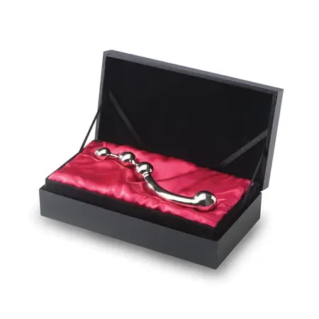 njoy Fun Wand Stainless Steel Intimate Massager 20cm Ergonomic Design