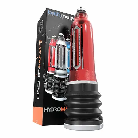 Bathmate Hydromax7 Brilliant Red - Advanced Water-Based Enlargement System