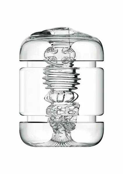 PRIVATE Clear Shot Dual-Sided Intimate Machine Transparent Hard Case